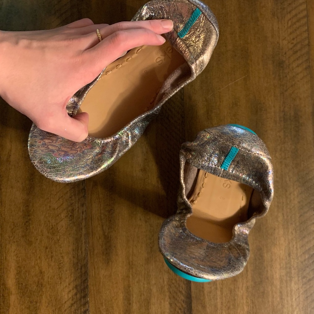 Tieks flats love potion  size 8